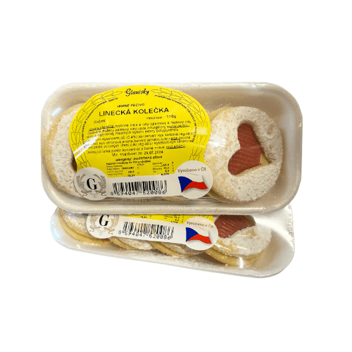 Gl. Linecká Kolečka Srdička 110g