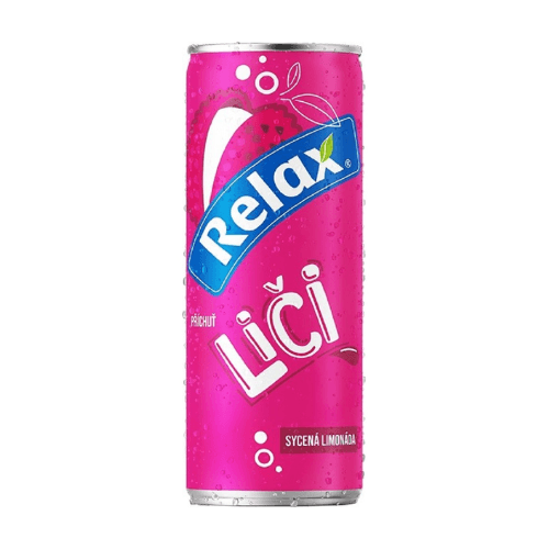 Relax Limonáda liči 330ml plech