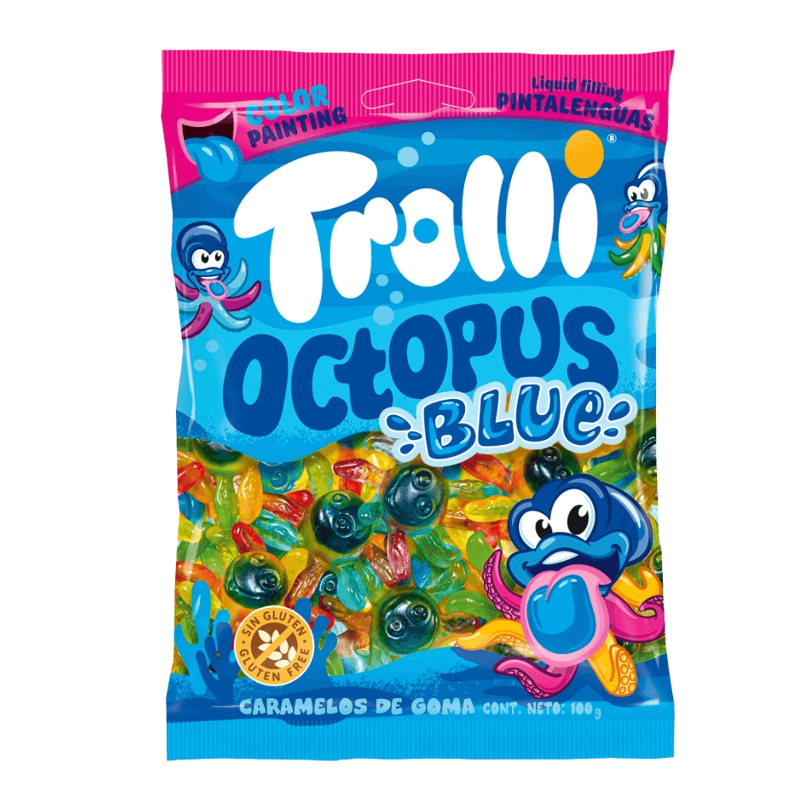 Trolli Octopus Blue 100g
