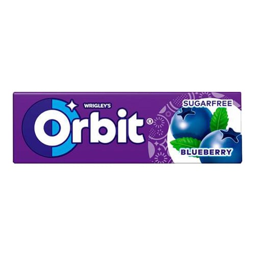 Wrigley's Orbit Žvýkačky Blueberry 14g
