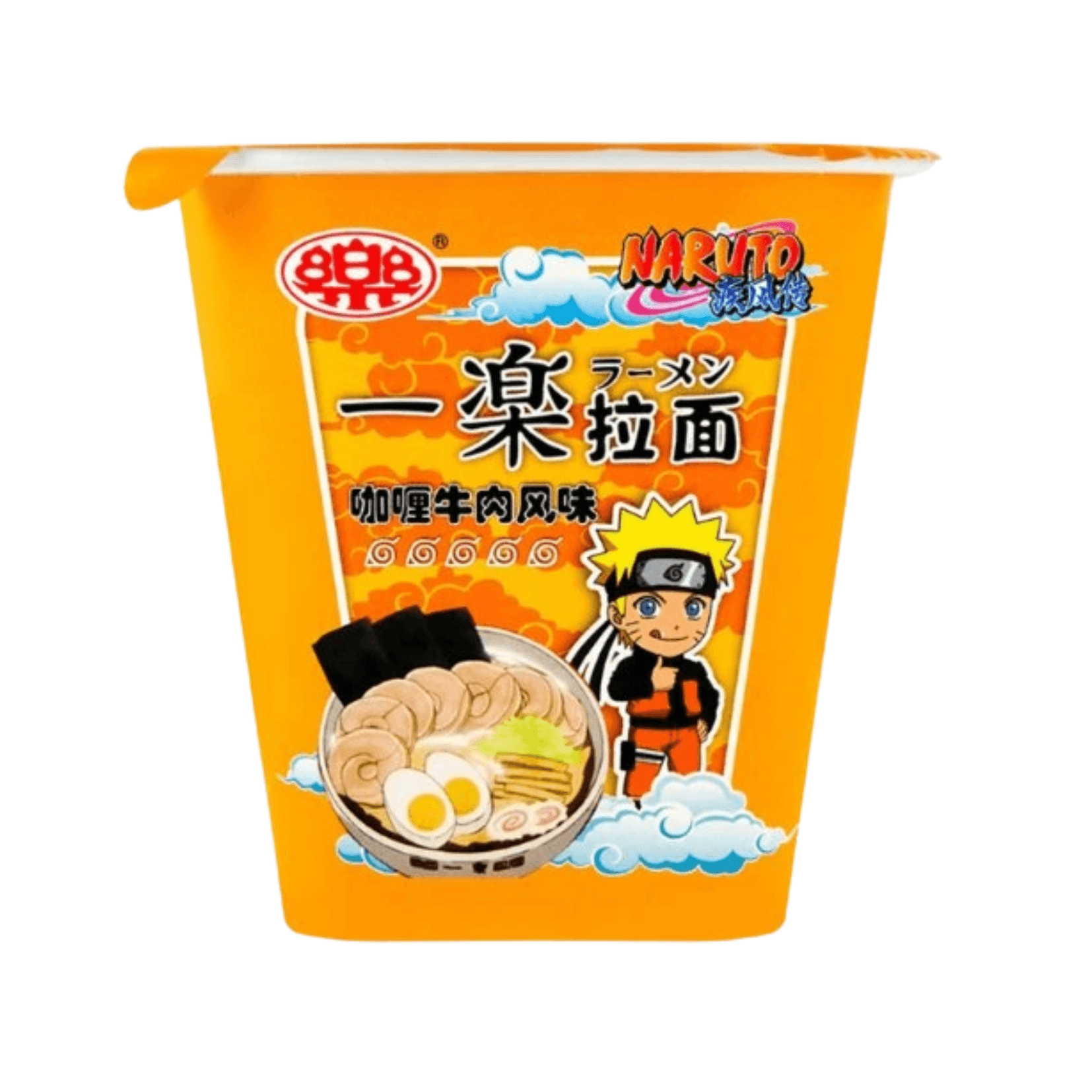 YILE Naruto Curry Beef Noodles Cup 100g