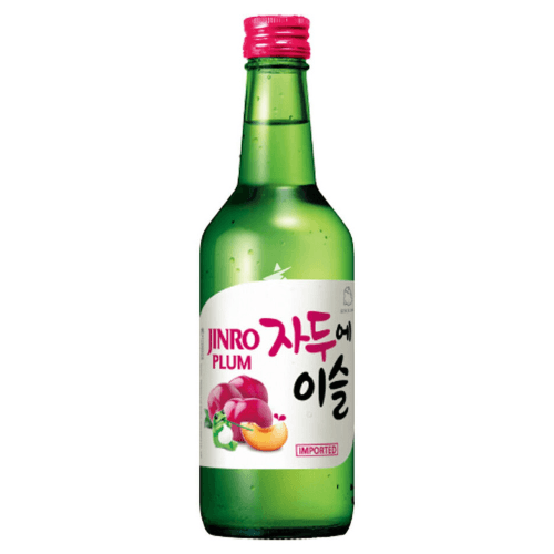 Soju Jinro Plum 350ml  – Korejský švestkový alkoholický nápoj