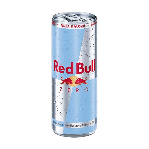 Red Bull Energetický nápoj Zero 250ml plech