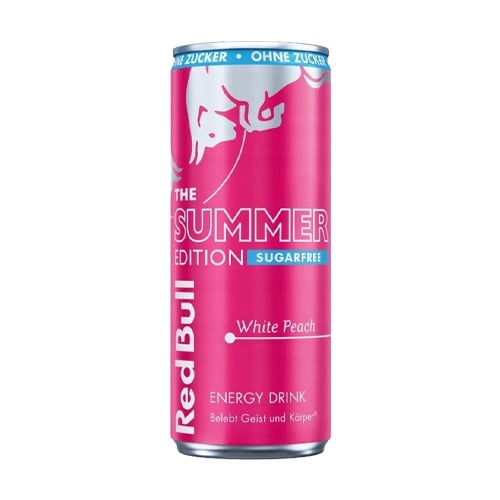 Red Bull Energetický nápoj Peach edition White Peach 250ml plech