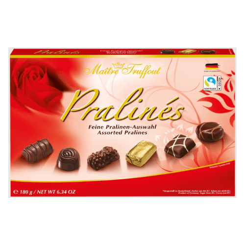 Maitre Truffout Pralinés červené 180g