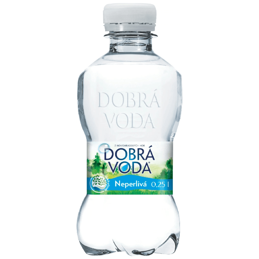 Dobrá voda Minerální voda Neperlivá 250ml PET