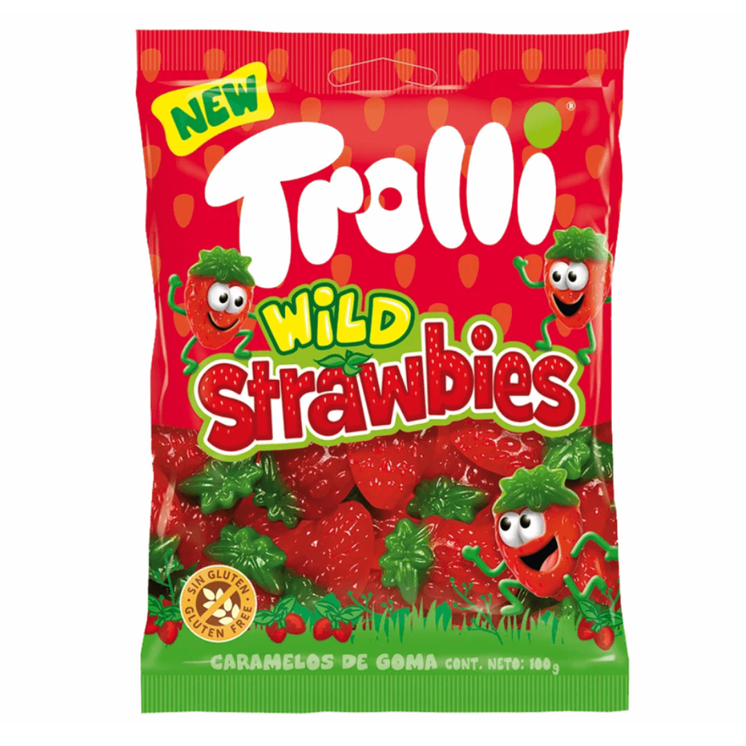 Trolli Wild Strawbies 100 g