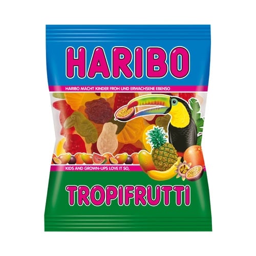 Haribo Tropifruit Želé bonbóny s ovocnými příchutěmi 175g
