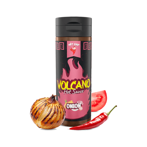 Hot Chip Cibulová Chilli Omáčka 270 ml – Volcano