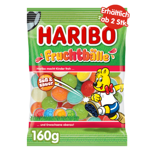 Haribo Fruchtbälle 160g