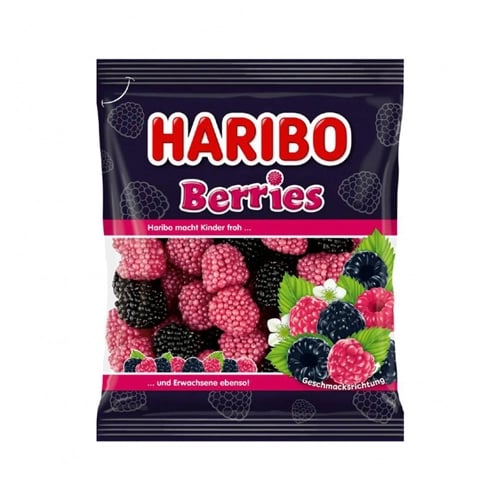 Haribo Berries 175g – Ovocné želé s příchutí lesních plodů