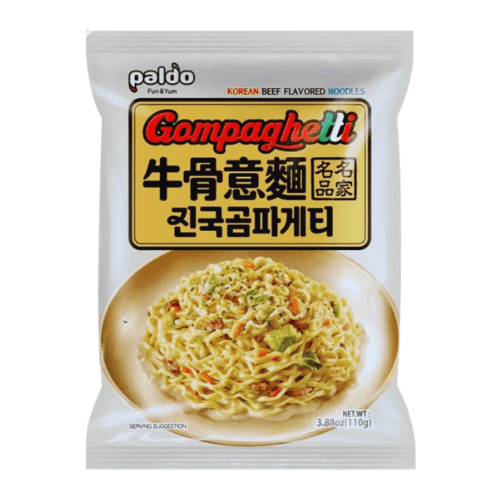 Paldo Gompaghetti Ramen 110g x 4 – Nudle s hovězí příchutí v korejském stylu
