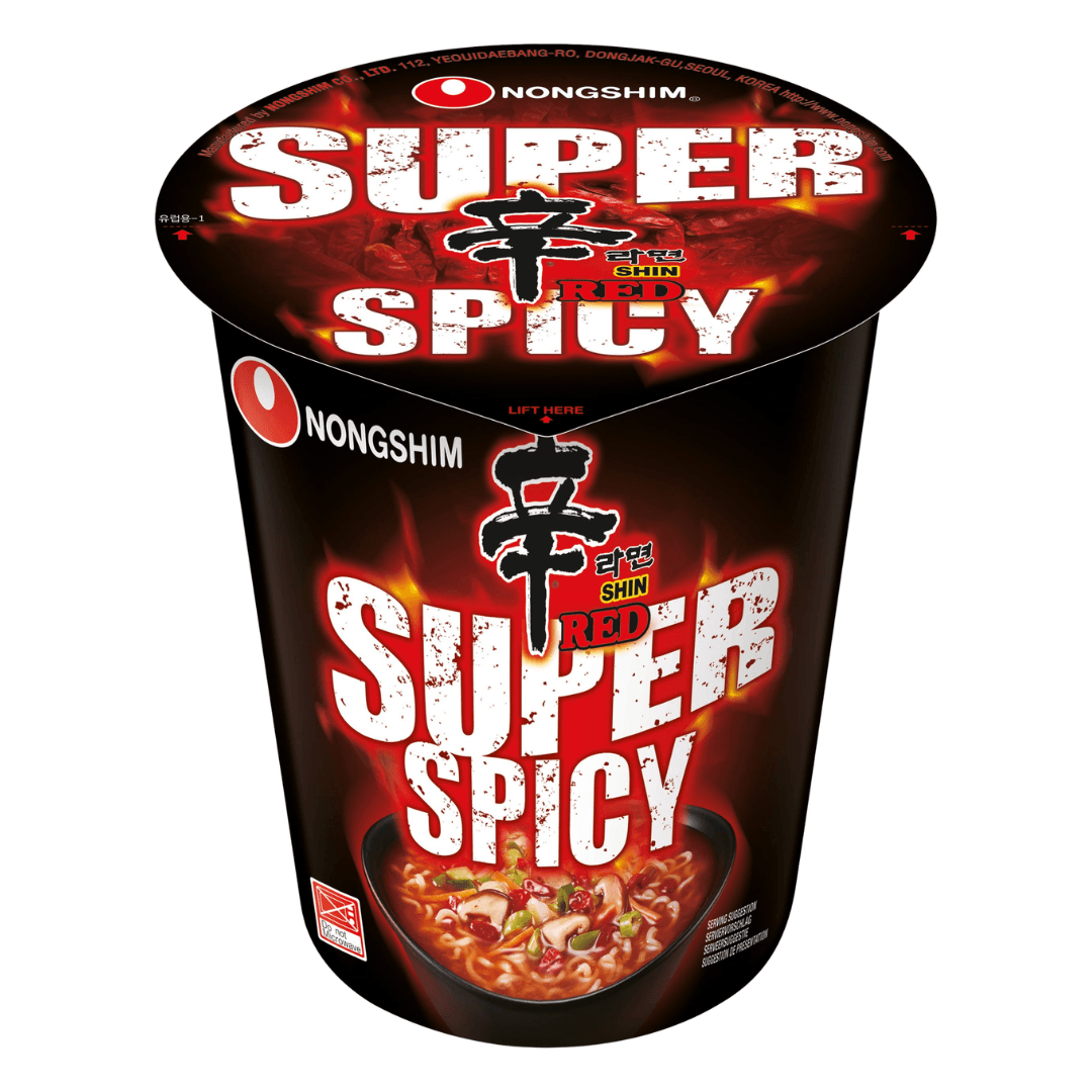 Nongshim Shin Red Super Spicy Cup 68g