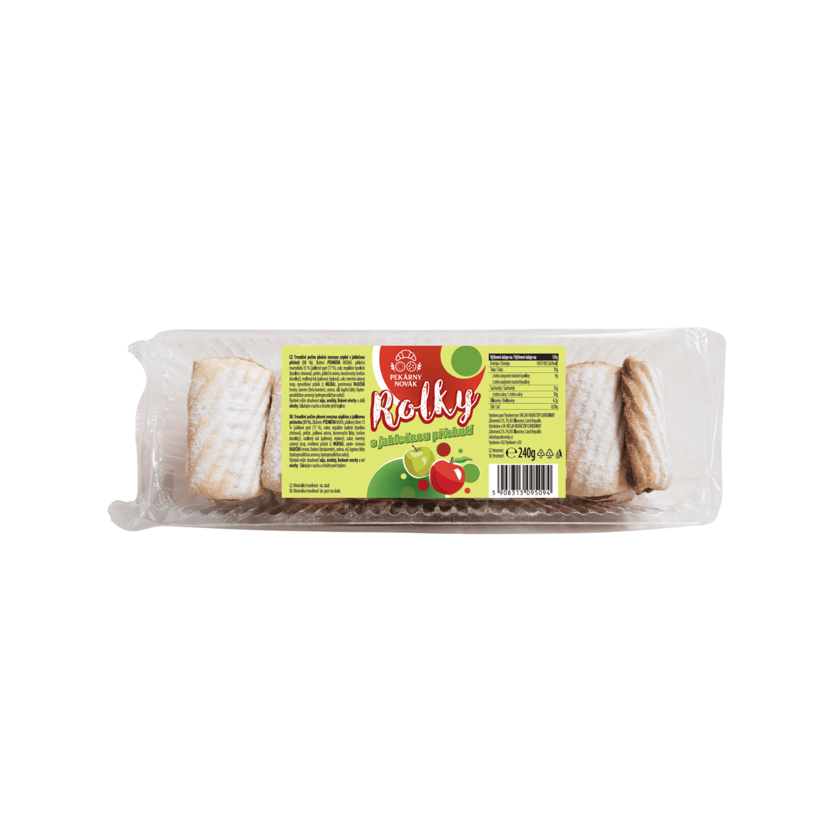 ROLKY Jablečné 240g