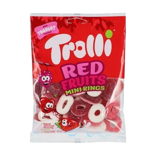 Trolli Red Fruits Mini Rings 200g 