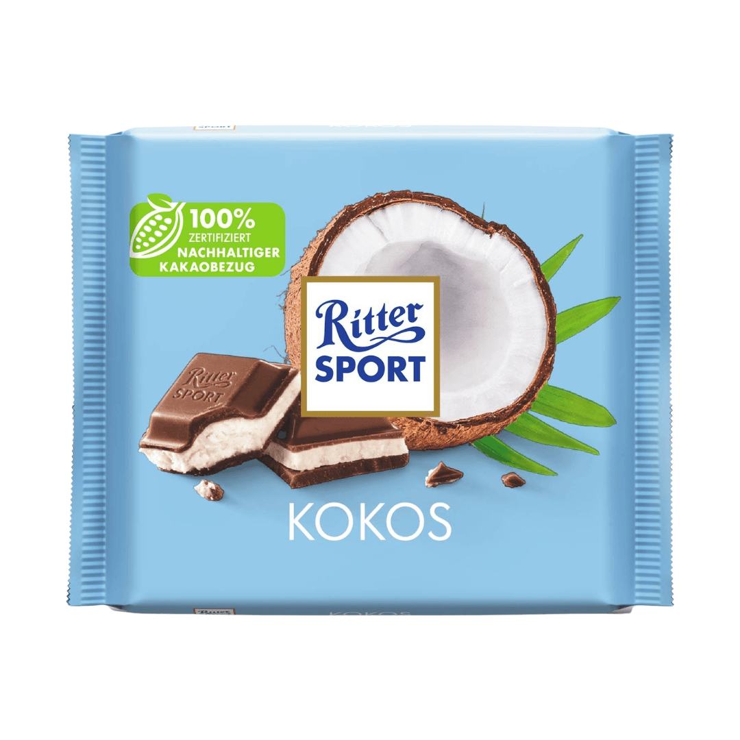 Ritter Sport Kokos kokosová čokoláda 100 g