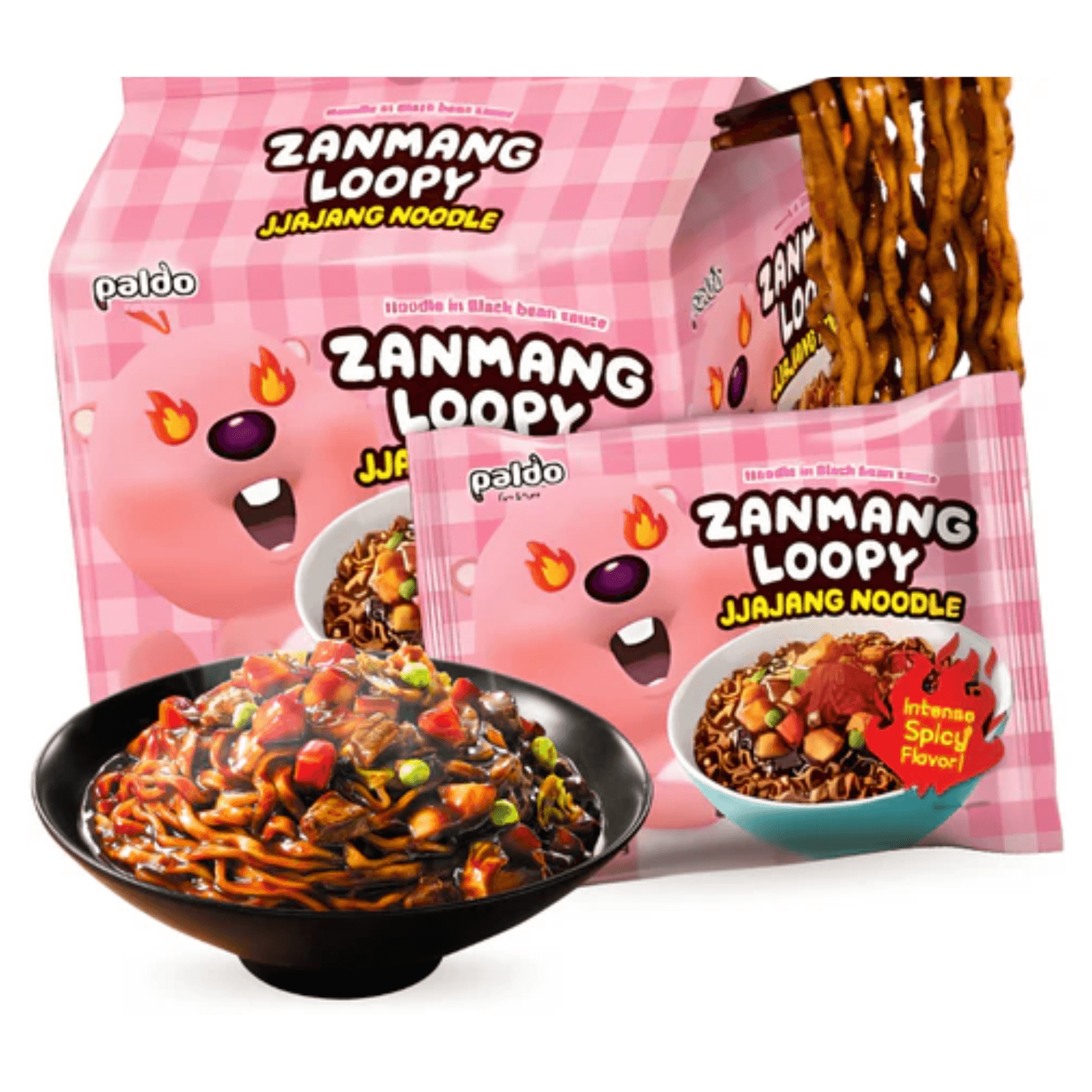 Paldo Zanmang Loopy Spicy 110g