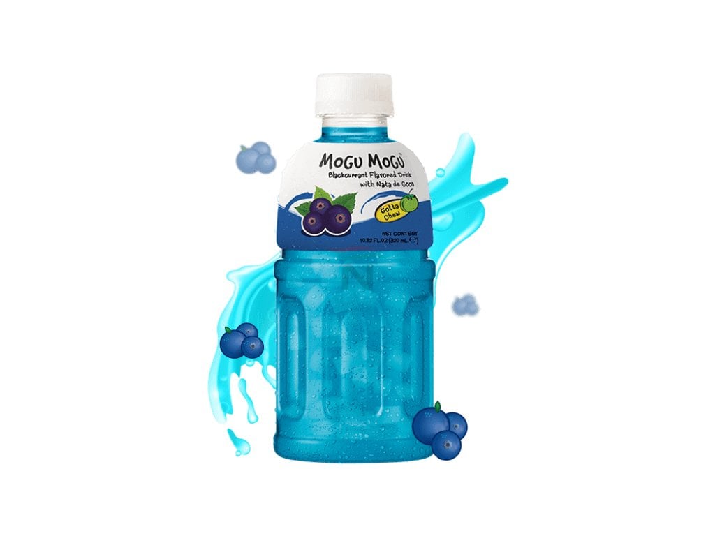 Mogu Mogu Jelly Nápoj - Černý Rybíz 320ml