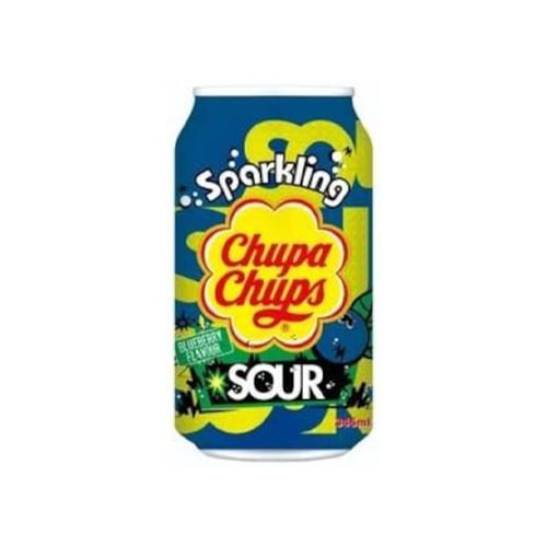 Chupa Chups Blueberry Sour Sparking 345ml