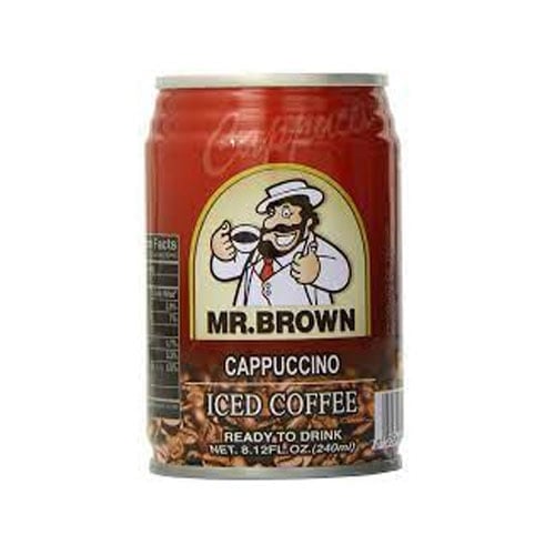 Mr.Brown Ledová káva Cappuccino 240ml plech
