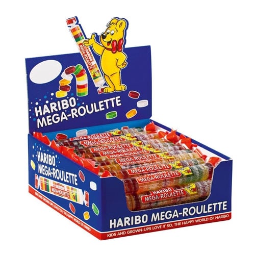 Haribo Bonbóny mega roulette želé 45g