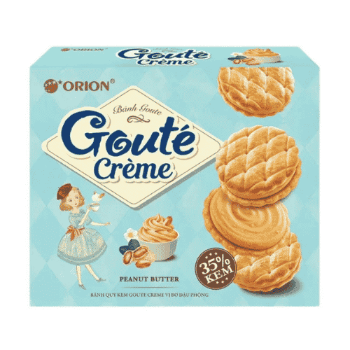 Orion Goute Creme Peanut 320g