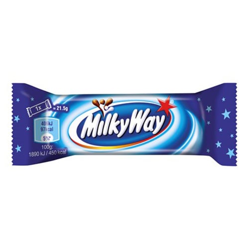 Milky Way 21,5g – Výhodné balení čokoládových tyčinek