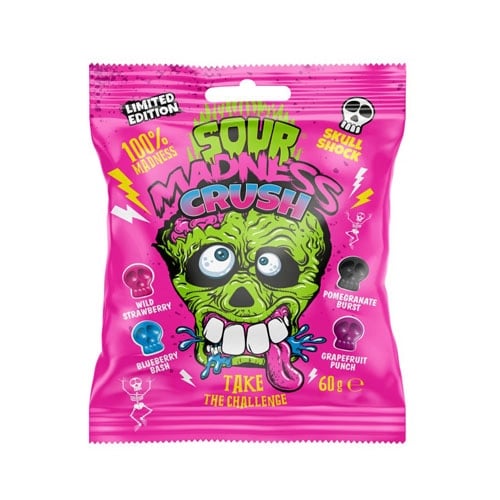 Argo SOUR MADNESS Crush extra kyselé bonbony 60g