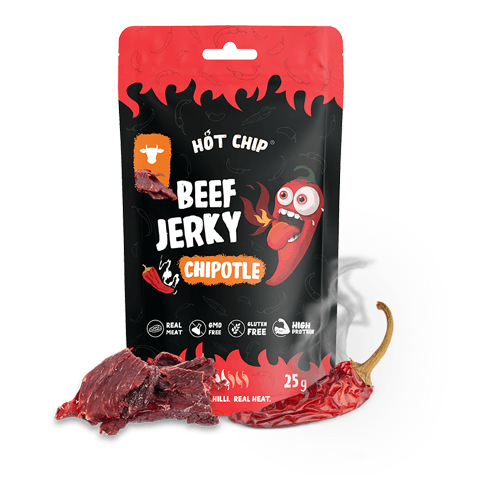 Hot Chip Jerky Chilli Chipotle 25 g