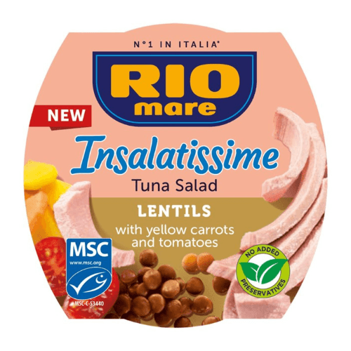Rio Mare Salát tuňákový s čočkou 160g