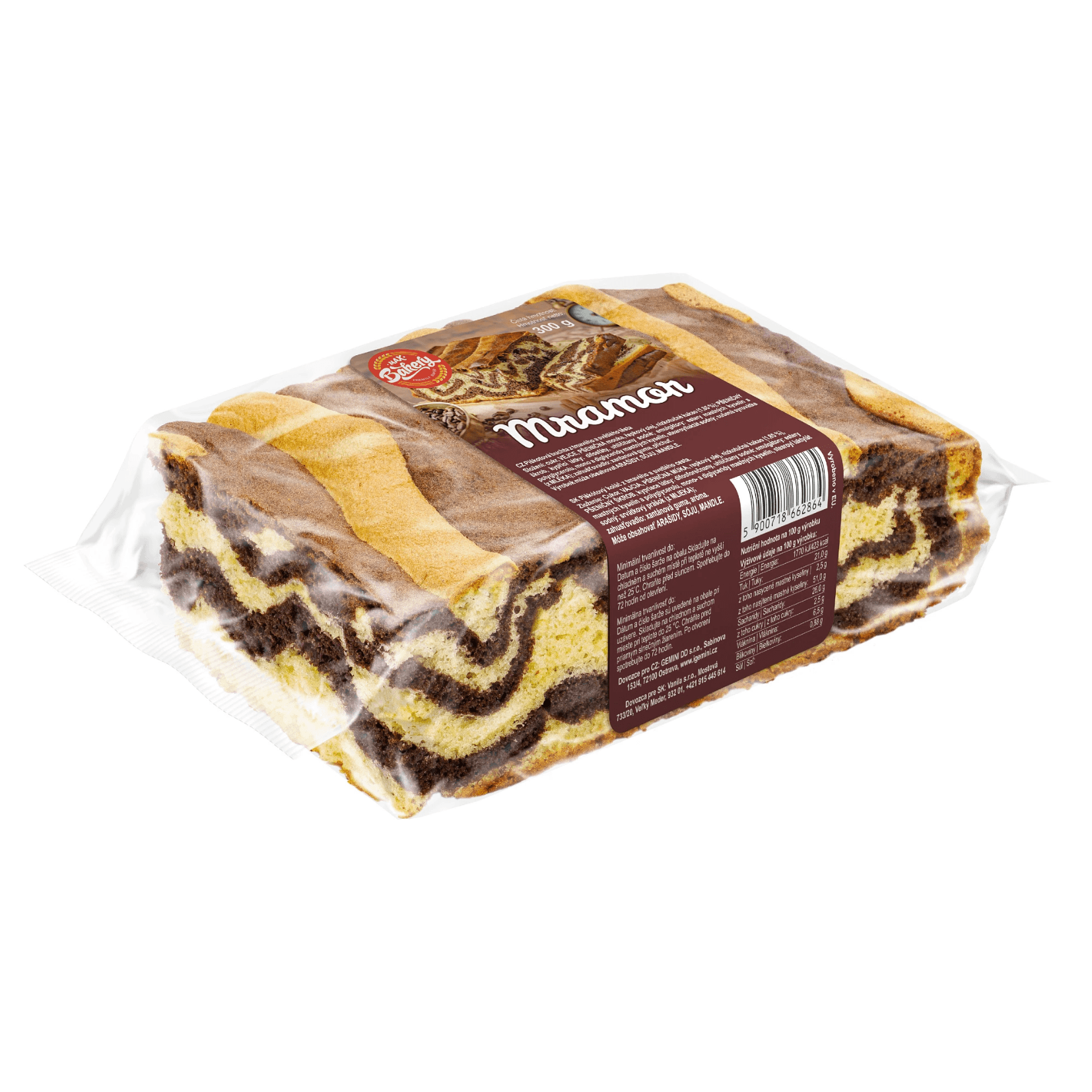 Max Bakery Buchta Mramor 300g