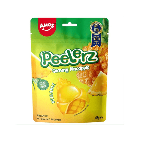 Amos Pineapple Peelable Gummy 65g