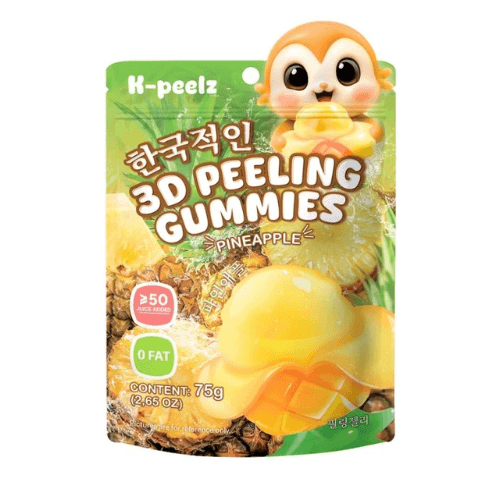 K-Peelz Pineapple 3D Peeling Gummies 75g