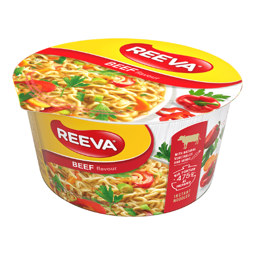 Reeva Instantní polévka v misce 75g - Hovězí 