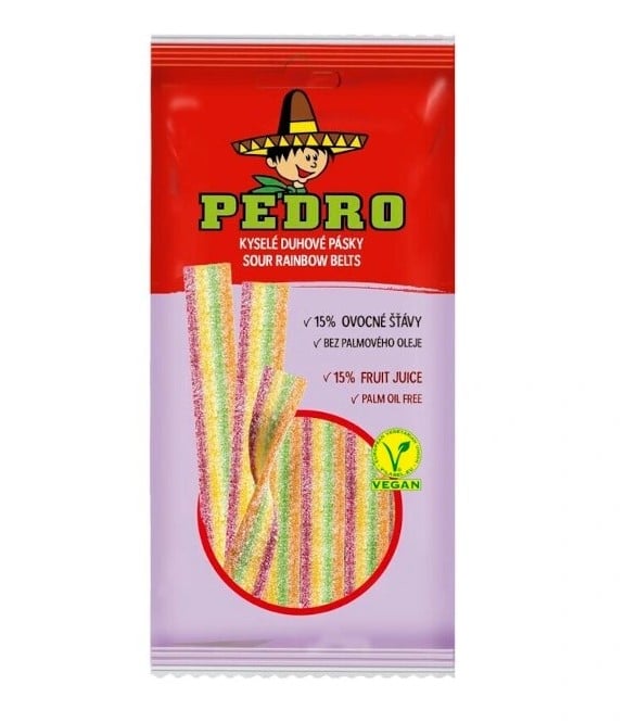 Pedro Kyselé duhové pásky – 80g