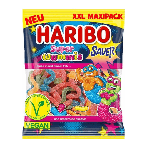 Haribo Super Wummis Sauer 175g