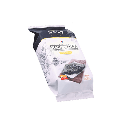 SEN SOY KOREJSKÉ KŘUPAVÉ ŘASY NORI CHIPS ORIGINAL 4,5G