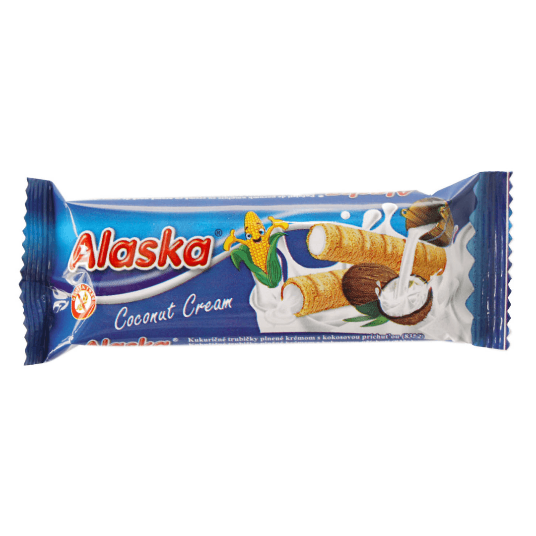 Alaska Kukuřičné trubičky kokosové 864g
