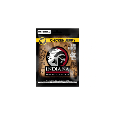 Indiana Jerky Kuřecí Original 25g x 15 – Sušené kuřecí maso ve výhodném balení
