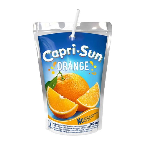 Capri Sun Pomeranč ovocný nápoj 200ml