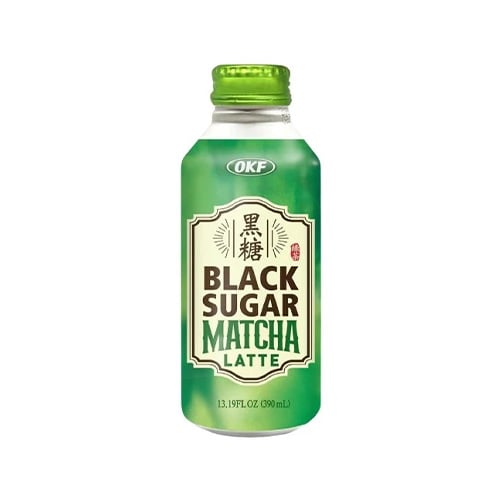 OKF Black Sugar Matcha Latte Drink 390ml