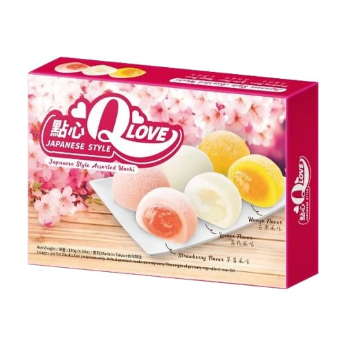 QLove Fruity Mix Mochi 180g 