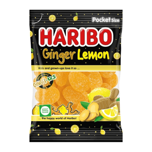 Haribo Ginger Lemon 80g