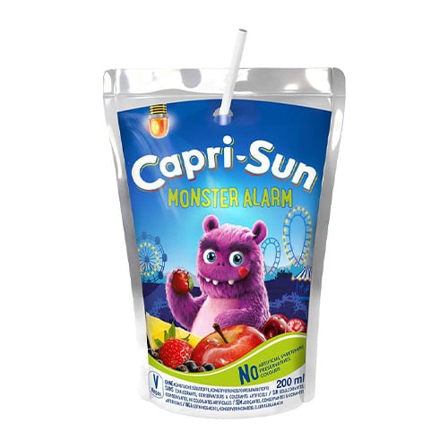 Capri Sun Monster Alarm ovocný nápoj 200ml