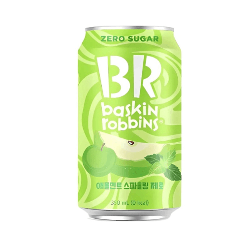 Baskin Robins Zero Apple Mint Sparkling Drink 350ml