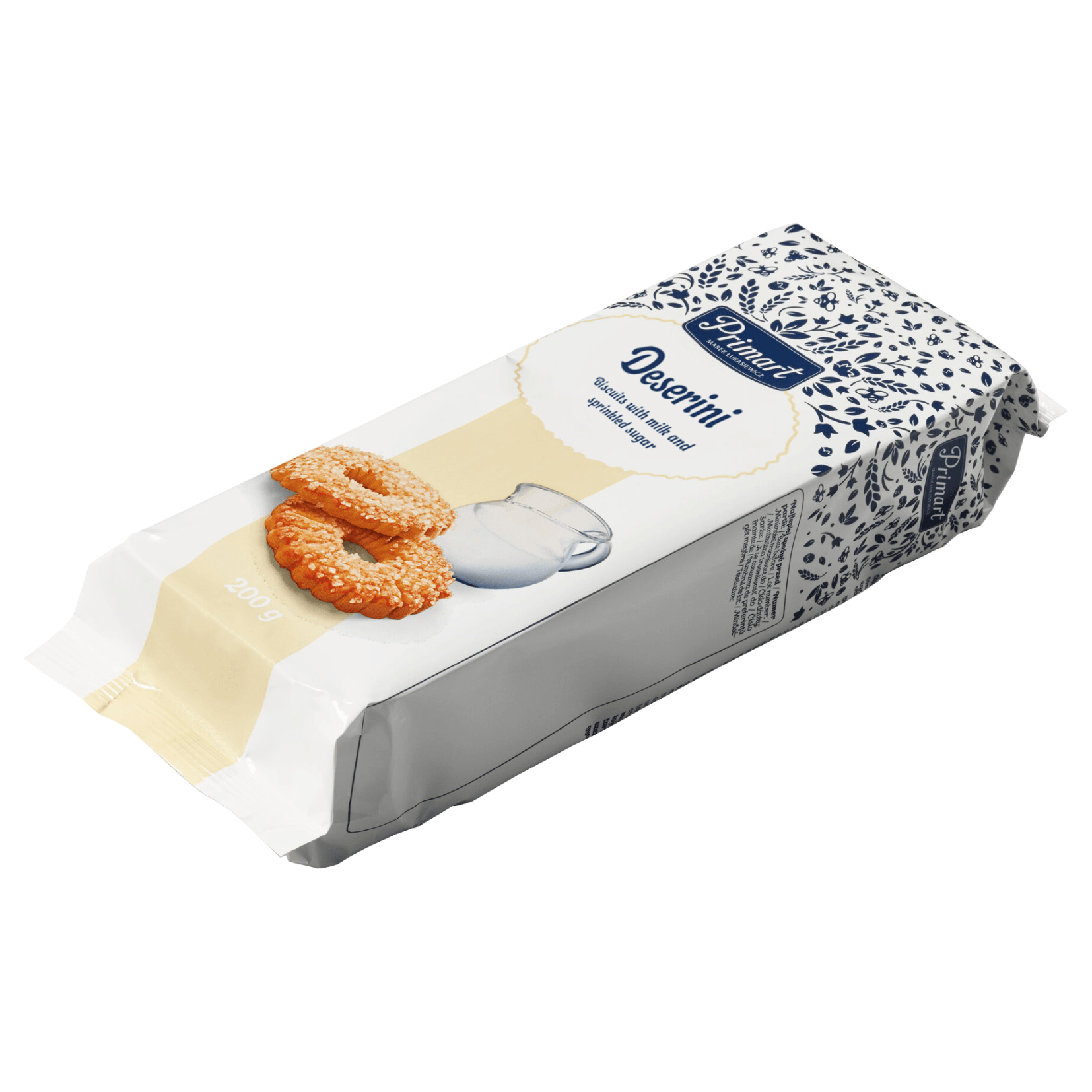 PRIMART DESERINI Mléčné Sušenky 200g 