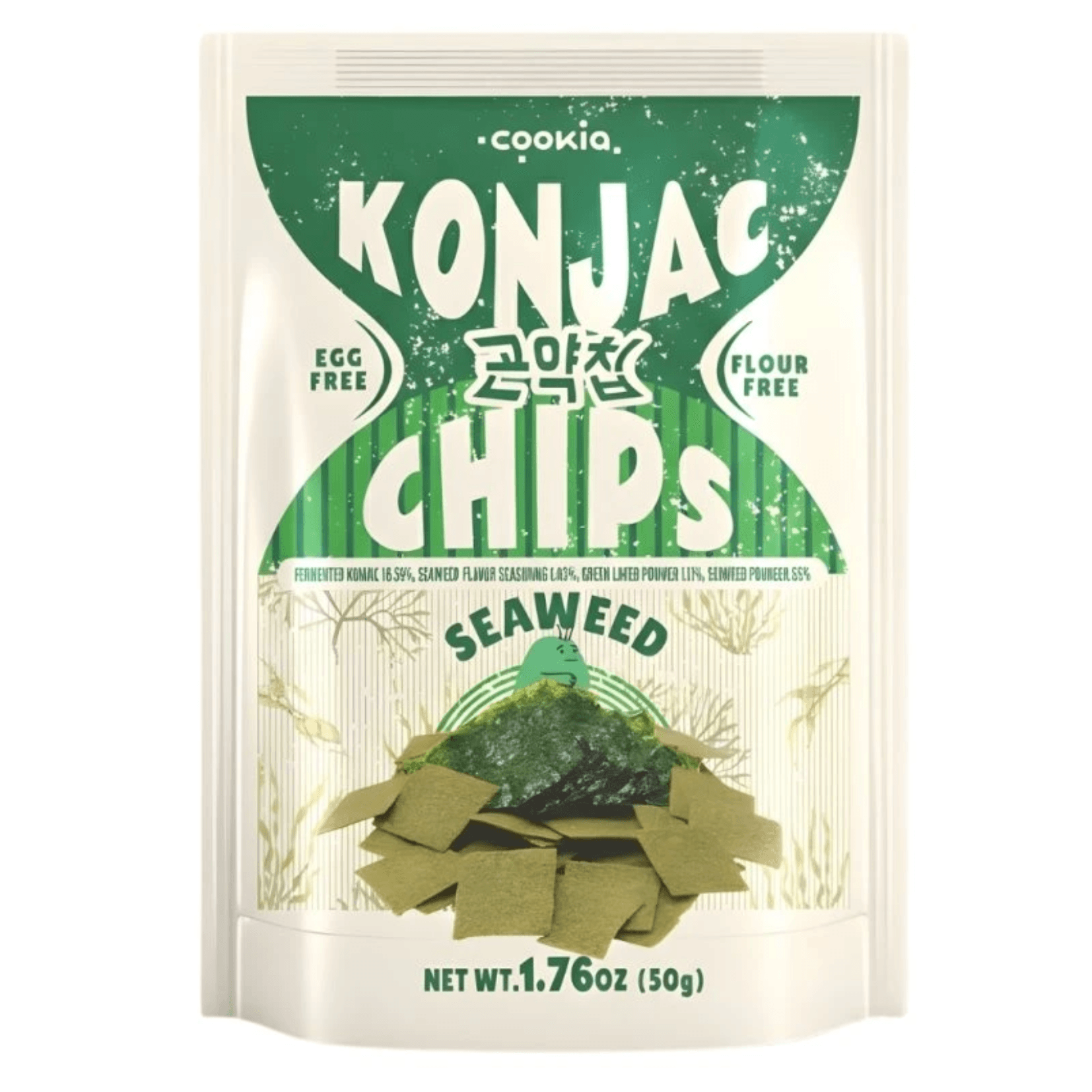Cookia Seaweed Konjac Chips 50g