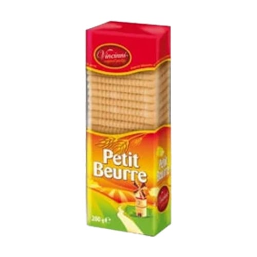 Sušenky Petit Beurre Vincinni 200 g