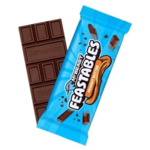 MrBeast Feastables Peanut Butter Chocolate Bar 60g