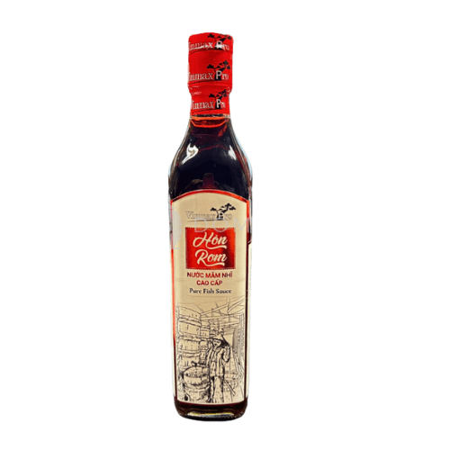 Vinmax Pro Nuoc Mam Hon Rom 500ml – Prémiová vietnamská rybí omáčka z oblasti Hòn Rơm